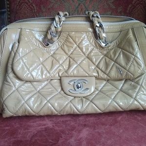 Beige Chanel Bag